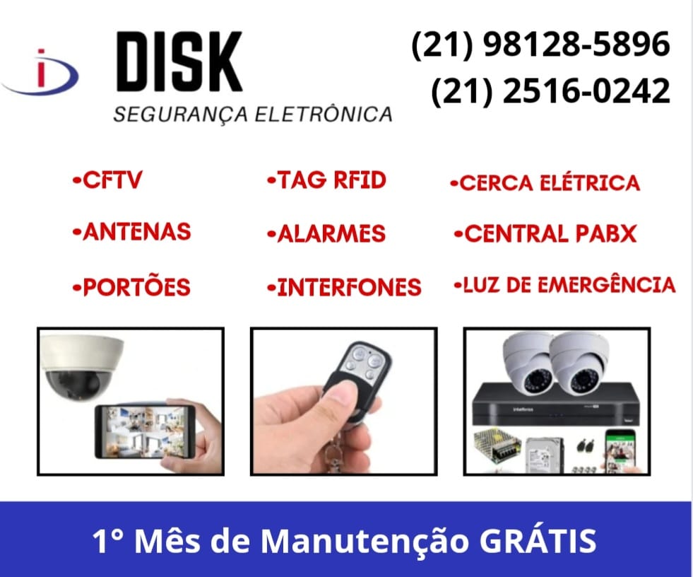 DISK  segurança eletronica